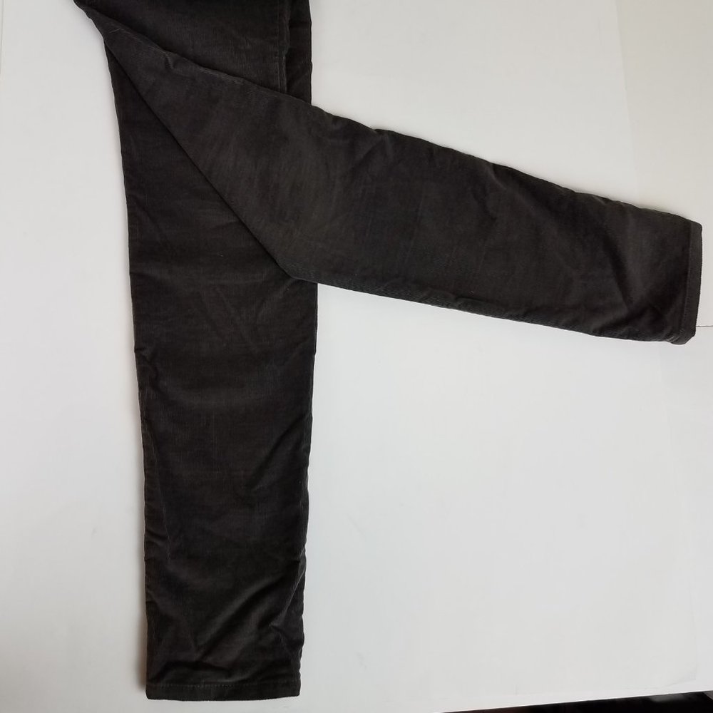 Madewell Gray Corduroy Stretchy Skinny Jeans Womens Size 27 x 32 - Picture 8 of 9